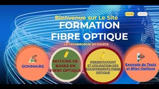 Formation Fibre Optique Vidéo 02 Notions De base [upl. by Aihsena]