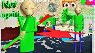 BALDI HAS TO HANDLE ANOTHER CORRUPTION MOD  Baldis Basics MOD Filename2 Corrupted Everything [upl. by Dis]