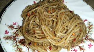 Easy quick and tasty soy sauce noodles by AISHAS KITCHEN [upl. by Kallista]