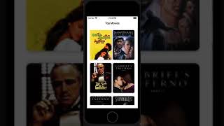 The MovieDB API  Movie App in iOS Storyboard amp SwiftUI integration [upl. by Ellennahs]