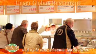 Globus Restaurant in Jena Isserstedt [upl. by Necyrb]