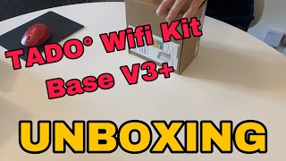 UNBOXING tado° Wifi Kit Base V3 [upl. by Amero]