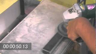 Granite polishing by dry polishing pads [upl. by Jeffrey]