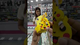 iPhone silicon ￼yellow colour ￼20W charger case Pikachu ￼AirPods Pro print￼3D case ￼combo pack happy [upl. by Drucill]