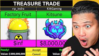 Trading Factory Devil Fruits For 24 Hours  Blox Fruits [upl. by Parthenia958]