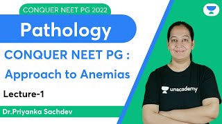 Conquer NEET PG 2022 Approach to Anemias  Pathology  Lets crack NEET PG  DrPriyanka Sachdev [upl. by Avirt807]