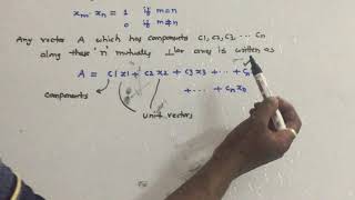 Signals amp Systems  Orthogonal vector space  Unit I [upl. by Elcin]