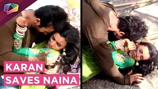 Karan Tries To Save Naina  INJURED  Swabhimaan  Colors Tv [upl. by Merline855]