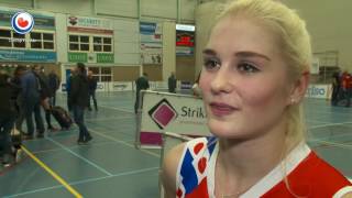 Volleybaldames VC Sneek in thriller voorbij Alterno in beker [upl. by Sordnaxela]