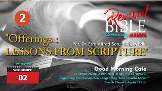 Pdt Esra Soru  OFFERINGS  LESSON FROM SCRIPTURES Part 2 [upl. by Brittany]