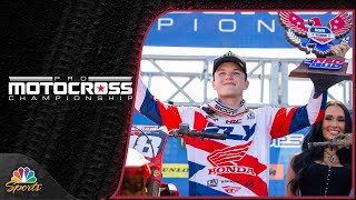 Pro Motocross 2024 RedBud best moments  Motorsports on NBC [upl. by Gustav]