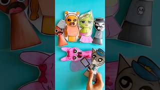 Incredibox Sprunki Oren amp Vineria Fall in Love  Wenda Rescue Pinki Squishy Paper  Ghes Handmade [upl. by Aliuqaj]