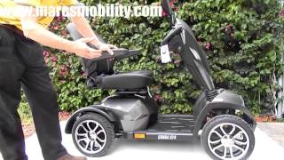 Drive Medical Cobra GT4 Fast Scooter Review by Marcs Mobility [upl. by Ener491]