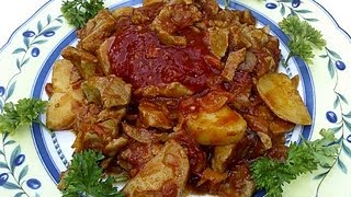 Spezzatino mit Kartoffeln Gulasch vegan [upl. by Ekyt]