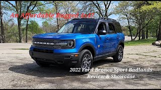 2022 Ford Bronco Sport Badlands 4x4  Real World Review amp Showcase [upl. by Hynes]