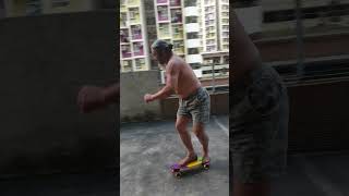 Pennyboard Handbrake Turn 2 [upl. by Sadick]