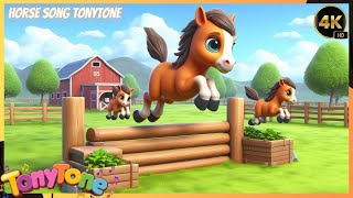 🐴 Horse Farm Fun Sing Along with Our Horsey Friends 🎵 [upl. by Aseral]