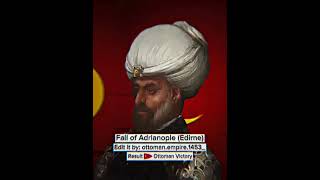 Fall of Adrianople history ottomans edit ottoman ottomanempire europe [upl. by Mikiso]