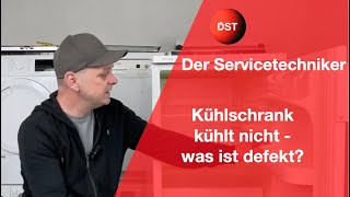 Kühlschrank kühlt nicht  was ist defekt [upl. by Erialcyram854]