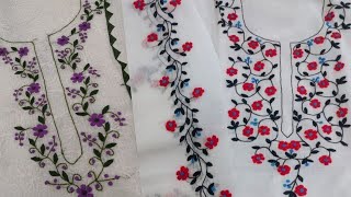 Most Beautiful Aplic Work Dress Designs  Phool Patti Aplic Work  Applique Work Dress Designs [upl. by Ainesey]