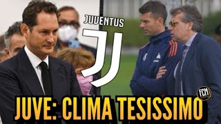 🔥 ULTIMORA JUVE🔥 CLIMA MOLTO PESANTE ALLA CONTINASSA Thiago Motta e Giuntoli [upl. by Laehpar110]