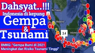 gempa bumi di Indonesia meningkat resiko tsunami meninggicadastvnews gempa hari ini [upl. by Atnahsal]