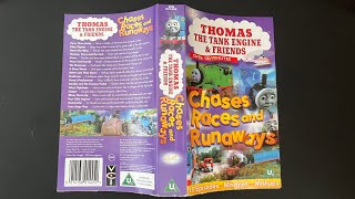 Opening amp Closing to Thomas The Tank Engine amp Friends Chases Races and Runaways 1997 VHS UK [upl. by Elkcim]