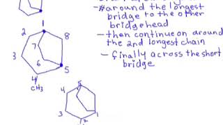 44 Alkenes Bicyclics  Nomenclature and Structure of Bicycloalkanes [upl. by Nnairam]