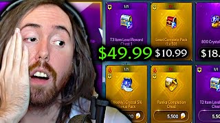 Lost Ark CASH SHOP REVIEW  Asmongold Reacts [upl. by Nannarb]