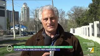 Ucraina in diretta da Odessa quotIl bombardamento di Leopoli preoccupaquot [upl. by Hudnut]