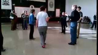 Sword Dance Rehearsal for Christmas Revels 2014 [upl. by Market]