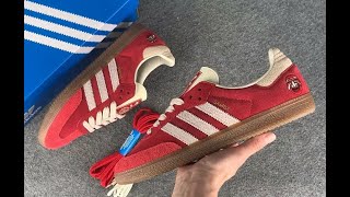 adidas Samba OG Talchum Pack Scarlet IG8905 [upl. by Coco]