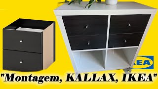 Como Montar a KALLAX com Gavetas da IKEA Tutorial Fácil e Rápidoquot [upl. by Clarke]