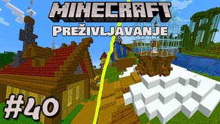 Završavamo quotnedovršenequot stvari u bazi  Minecraft Preživljavanje 40 [upl. by Kato]