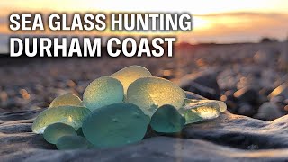 Sea Glass Hunting on the Durham Coast of England [upl. by Eiggem]