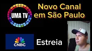 Novo Canal estreia no sinal terrestre em SP CNBC estreia oficialmente nesse Domingo [upl. by Hirza]