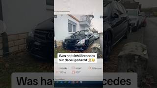 Außen Pfui unter Haube 1010😂🤩 mercedes automobile trending shorts funny fyp [upl. by Adnaugal852]