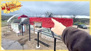 Shop Roof Framework More Panels amp Aircrete  Monthly Peek Ep398 [upl. by Eirruc]