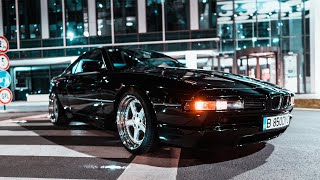 BMW 850i E31  The Knight Rider  4K [upl. by Aitahs]