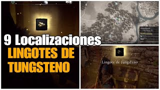 Assassins Creed Valhalla Localizaciones Lingotes de Tungsteno parte 1 [upl. by Woermer570]