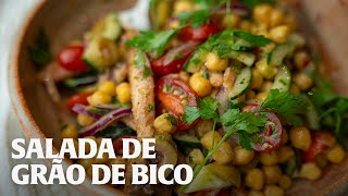 A MELHOR SALADA DE GRÃO DE BICO [upl. by Swanhilda]