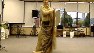 Model Catwalk LESSON 5 Hip Walk with Triple Turn and a Scarf [upl. by Nihcas]