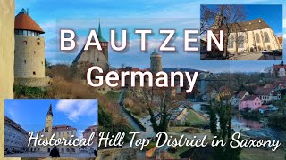 BAUTZEN Germany Walking Tour  Sachsen Wandern [upl. by Doris]