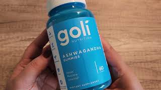 Goli Ashwagandha Gummies Review  BEST ASHWAGANDHA GUMMIES [upl. by Aicat]