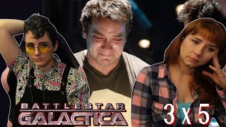 Nope Nope Nope  BATTLESTAR GALACTICA  Collaborators  Season 3 Ep 5  First Time REACTION [upl. by Waxler]