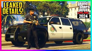 NEW Police Vehicles Leaked COP GRANGER December DLC OUTFITS Cars GTA 5 2024 GTA Online Update [upl. by Strader]