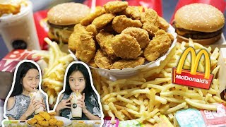 McDONALDS CHICKEN NUGGETS MUKBANG  Tran Twins EAT [upl. by Smalley]