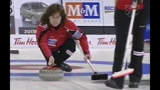 2012 World Womens Curling Championship Final  Sigfridsson vs Ott [upl. by Jessamine]