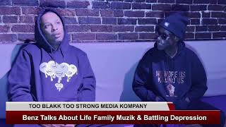 KingzKorner EP26  Benz amp Aziatikk Blakk Sitdown About Life Family Muzik amp Battling Depression [upl. by Marozik]