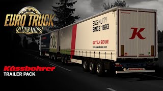 Euro Truck Simulator 2  Kässbohrer Trailer Pack [upl. by Lrig811]